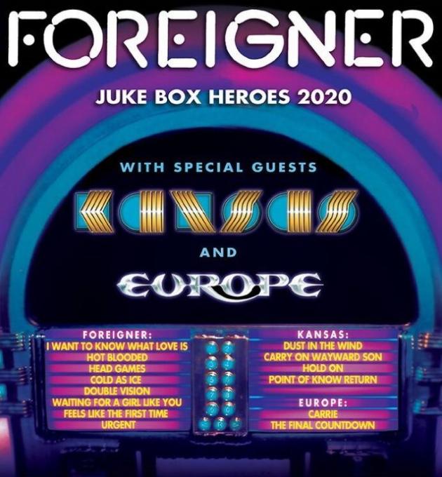 Foreigner, Kansas & Europe at Daily's Place Amphitheater