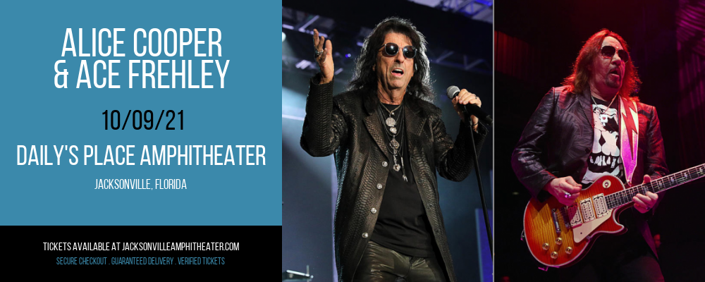 Alice Cooper & Ace Frehley at Daily's Place Amphitheater tickets Alice Cooper & Ace Frehley at Daily's Place Amphitheater