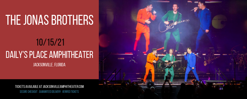 The Jonas Brothers at Daily's Place Amphitheater tickets The Jonas Brothers at Daily's Place Amphitheater