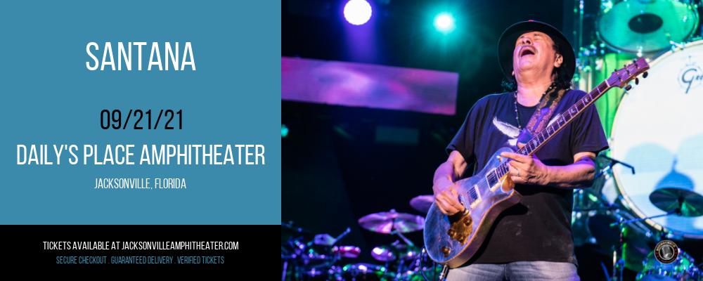 Santana at Daily's Place Amphitheater tickets Santana at Daily's Place Amphitheater