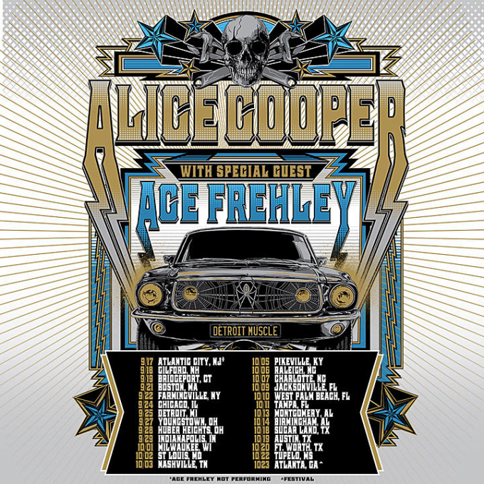 Alice Cooper & Ace Frehley at Daily's Place Amphitheater