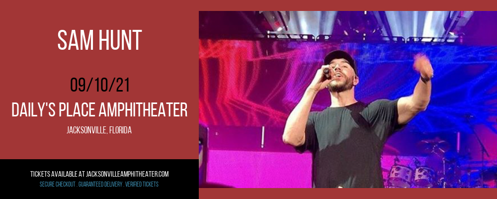 Sam Hunt at Daily's Place Amphitheater tickets Sam Hunt at Daily's Place Amphitheater