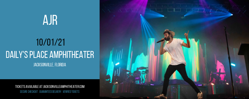 AJR at Daily's Place Amphitheater tickets AJR at Daily's Place Amphitheater