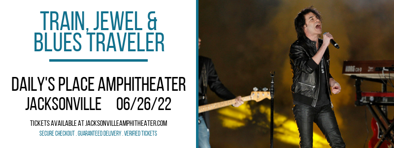 Train, Jewel & Blues Traveler at Daily's Place Amphitheater tickets Train, Jewel & Blues Traveler at Daily's Place Amphitheater