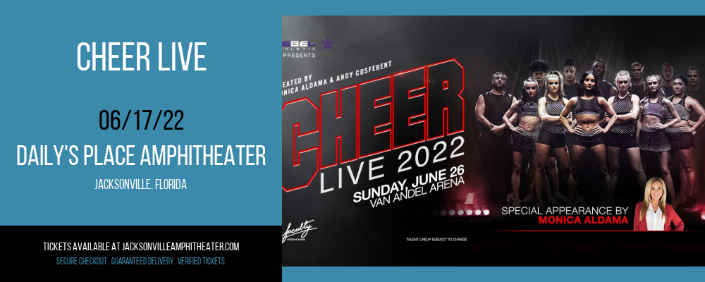CHEER Live at Daily's Place Amphitheater tickets CHEER Live at Daily's Place Amphitheater