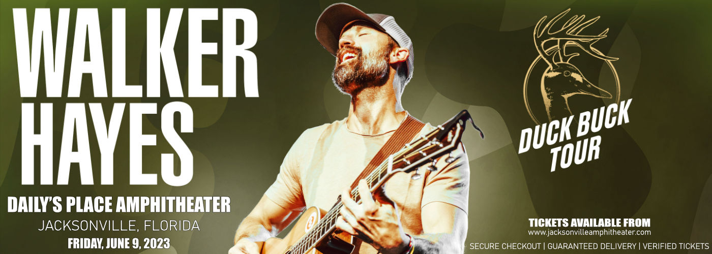 Walker Hayes at Daily's Place Amphitheater tickets Walker Hayes at Daily's Place Amphitheater