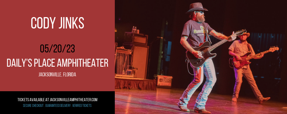 Cody Jinks at Daily's Place Amphitheater tickets Cody Jinks at Daily's Place Amphitheater