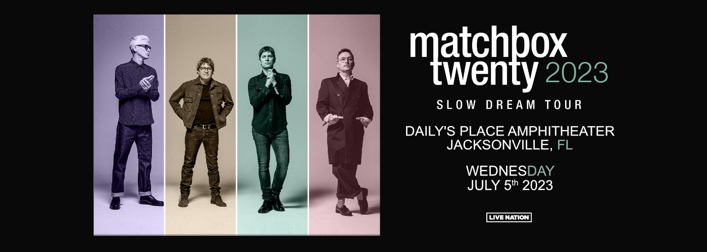 Matchbox Twenty & The Wallflowers at Daily's Place Amphitheater tickets Matchbox Twenty & The Wallflowers at Daily's Place Amphitheater