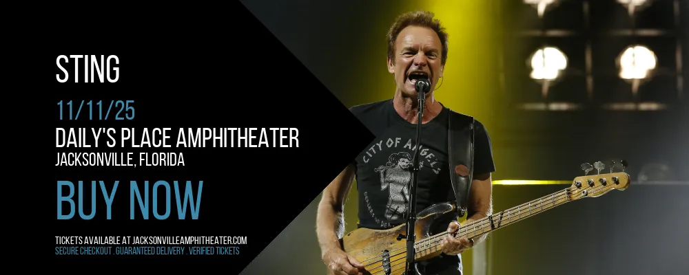 Sting at Daily's Place Amphitheater