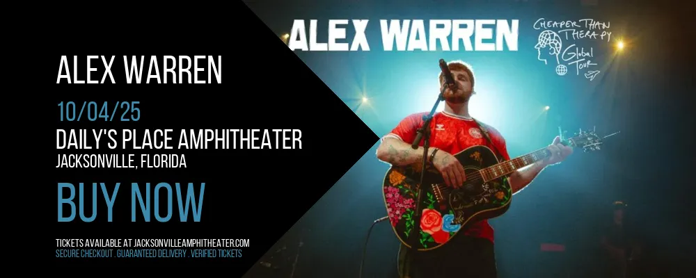 Alex Warren at Daily's Place Amphitheater